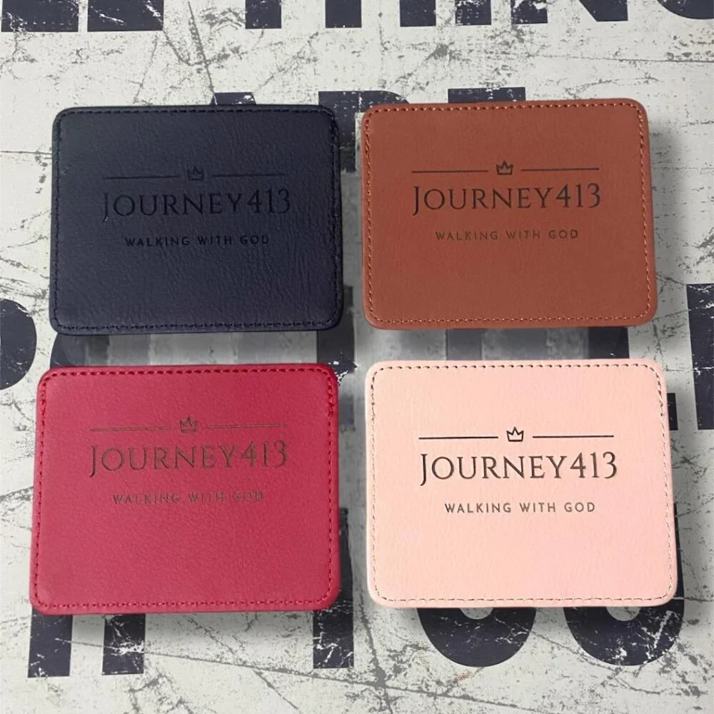 NEW - JOURNEY413 LEATHER 4X3 CARD CASE WALLET 4 COLOR OPTIONS 1 (PC) - Picture 5 of 14